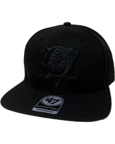 BONÉ '47 BRAND CAPTAIN DUCKS BLACK ON BLACK - PRETO NEGRO