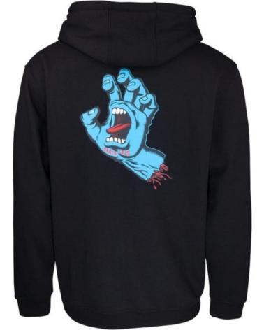 SANTA CRUZ SCREAMING HAND CHEST HOODIE BLACK NEGRO