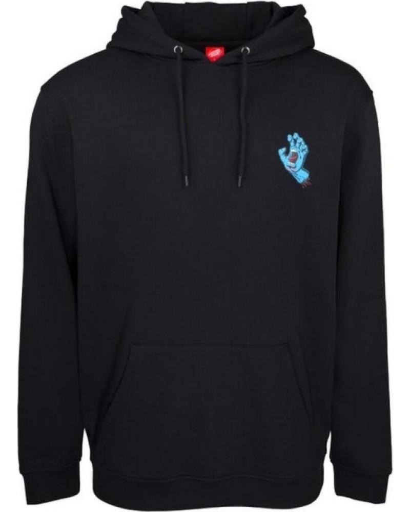 SANTA CRUZ SCREAMING HAND CHEST HOODIE BLACK NEGRO