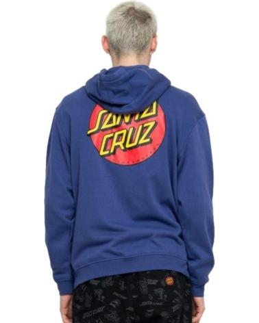 SUDADERA CON CAPUCHA SANTA CRUZ CLASSIC DOT CHEST HOODIE MARINO MARINO