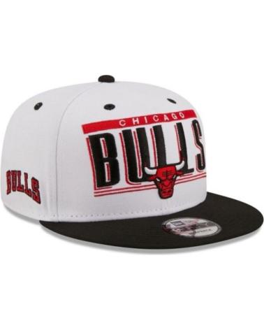 BONÉ NEW ERA 9FIFTY CHICAGO BULLS RETRO TITLE BRANCO BLANCO