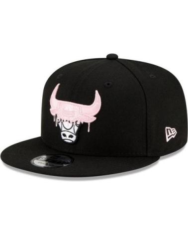 NEW ERA CHICAGO BULLS TEAM DRIP 9FIFTY KAPPE SCHWARZ NEGRO