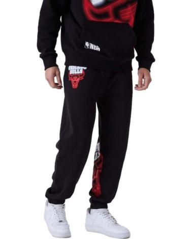 JOGGER NEW ERA NBA CHICAGO BULLS NEON LOGO NEGRO PARA HOMBRE NEGRO