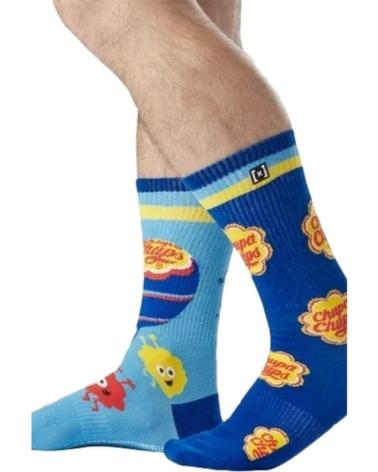 CHAUSSETTES CAPSLAB CHUPA CHUPS NUAGES BLEUES AZUL