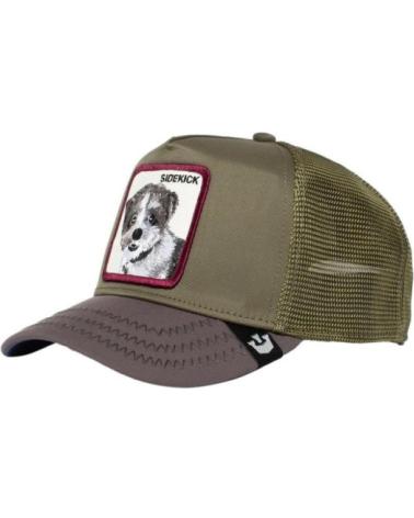 CASQUETTE TRUCKER GOORIN BROS FOWLERS FAVOURITE PÉKINOIS VERT KAKI VERDOSO