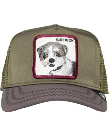 CASQUETTE TRUCKER GOORIN BROS FOWLERS FAVOURITE PÉKINOIS VERT KAKI VERDOSO