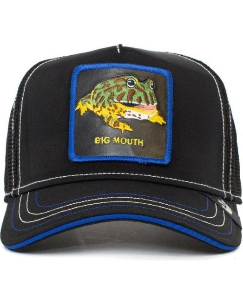 CASQUETTE TRUCKER GOORIN BROS 'PUCK YEAH' GRENOUILLE NOIRE NEGRO