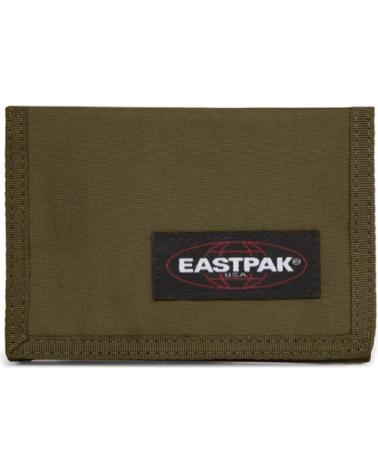 PORTAFOGLIO EASTPAK CREW WALLET ARMY OLIVE IN NYLON CON CHIUSURA IN VELCRO VERDOSO