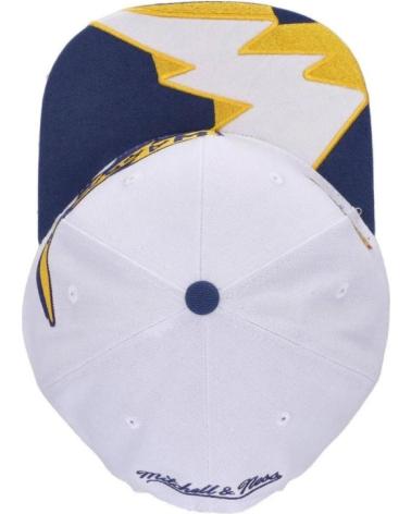 CAPPELLINO MITCHELL & NESS FASTIME SNAPBACK GOLDEN STATE WARRIORS BIANCO BLANCO