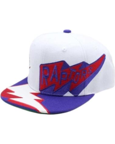 CAPPELLINO MITCHELL & NESS FASTIME SNAPBACK TORONTO RAPTORS BIANCO BLANCO
