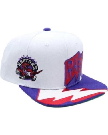 CAPPELLINO MITCHELL & NESS FASTIME SNAPBACK TORONTO RAPTORS BIANCO BLANCO