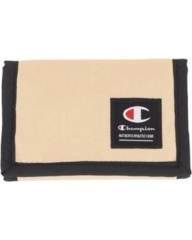 CARTEIRA CHAMPION LEGACY LOGO BEGE BEIGE