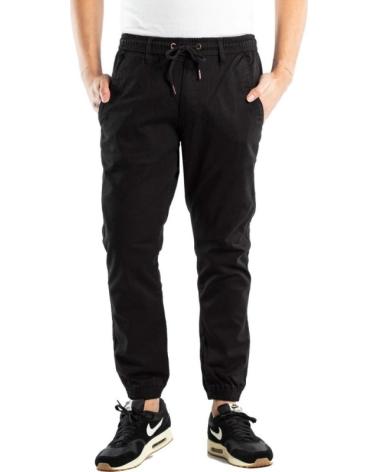 PANTALÓN JOGGER REELL REFLEX RIB NEGRO NEGRO