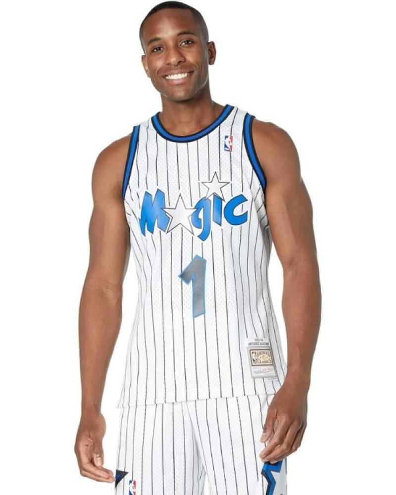 MITCHELL & NESS CAMISETA BALONCESTO ORLANDO MAGIC HARDAWAY SWINGMAN BLANCA BLANCO