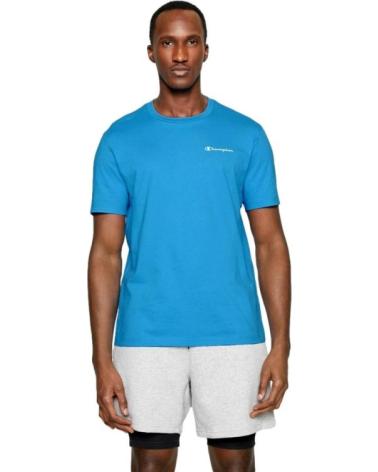 CHAMPION SMALL LOGO T-SHIRT HELLBLAU CELESTE