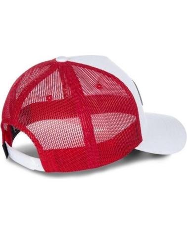 BONÉ TRUCKER VON DUTCH RED2 BRANCO E VERMELHO ROJO