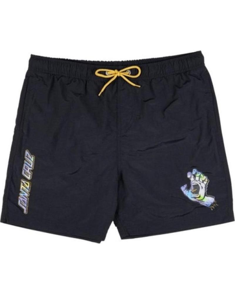 MAILLOT DE BAIN SANTA CRUZ HOLO HAND SWIMSHORT NOIR NEGRO