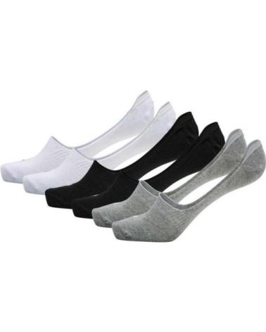 HUMMEL 6ER-PACK DREIFARBIGE UNSICHTBARE SOCKEN MULTICOLOR