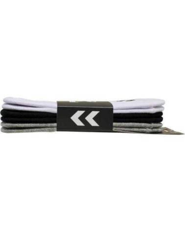 HUMMEL 6ER-PACK DREIFARBIGE UNSICHTBARE SOCKEN MULTICOLOR