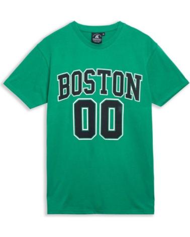 T-SHIRT AREA ZERO BOSTON 00 BASIC VERT VERDE