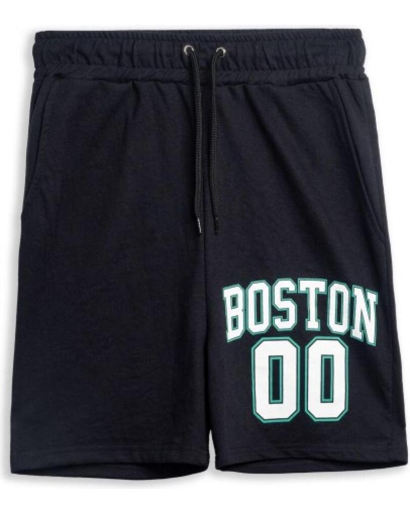AREA ZERO BOSTON 00 BASIC BERMUDA SCHWARZ NEGRO