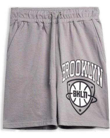 AREA ZERO SHORT DEPORTIVO BROOKLYN BÁSICO GRIS GRIS