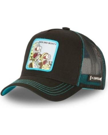 CAPSLAB RICK AND MORTY RE3 BLACK TRUCKER CAP NEGRO