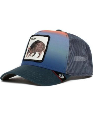 CAPPELLINO TRUCKER RIFLETTENTE GOORIN BROS ARMADILLO 'BALLADILLO' BLU AZUL