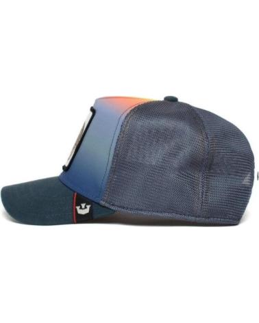 CAPPELLINO TRUCKER RIFLETTENTE GOORIN BROS ARMADILLO 'BALLADILLO' BLU AZUL