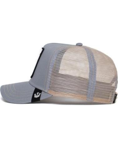 BONÉ TRUCKER GOORIN BROS THE QUEEN BEE ABELHA CINZA GRIS
