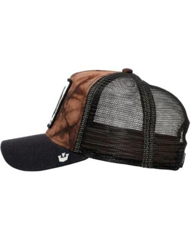 BONÉ TRUCKER GOORIN BROS THE ACID PANTHER TIE-DYE PRETO NEGRO