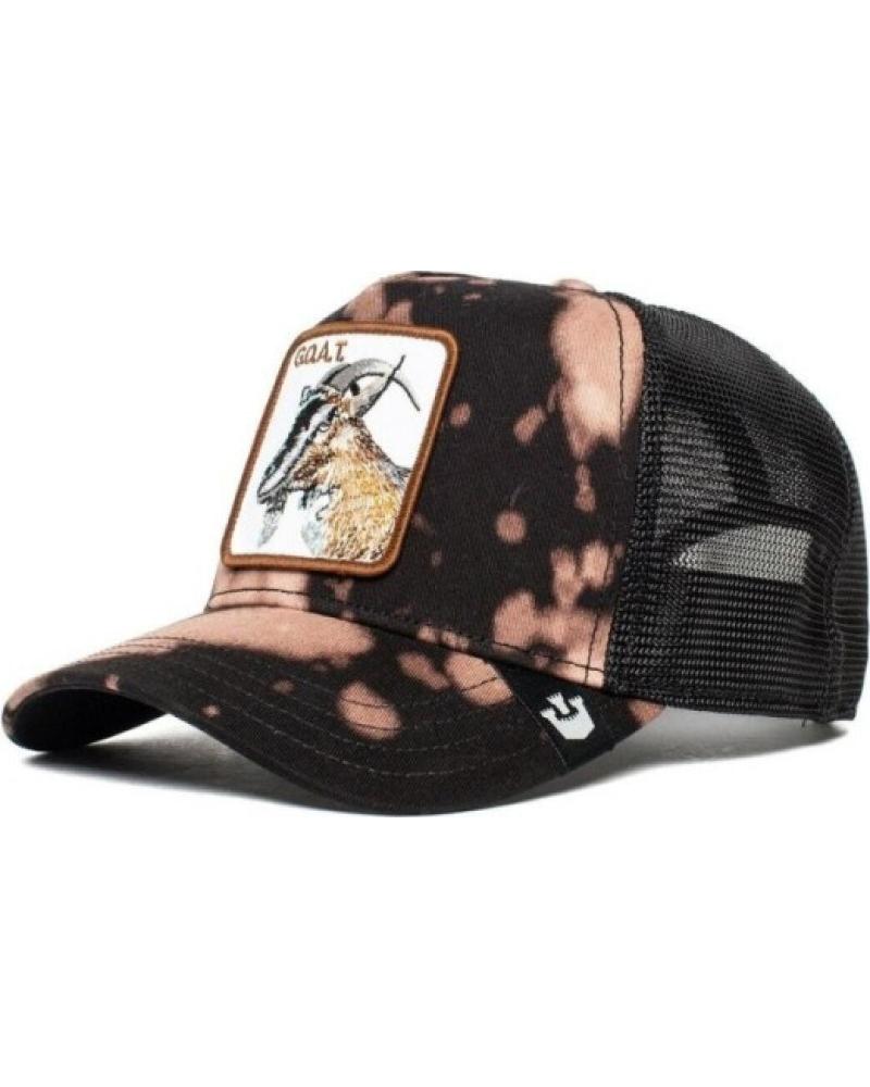BONÉ TRUCKER GOORIN BROS THE ACID GOAT TIE-DYE PRETO NEGRO