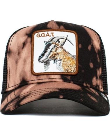 BONÉ TRUCKER GOORIN BROS THE ACID GOAT TIE-DYE PRETO NEGRO