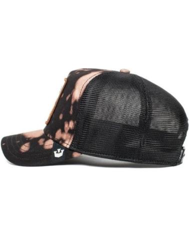 BONÉ TRUCKER GOORIN BROS THE ACID GOAT TIE-DYE PRETO NEGRO