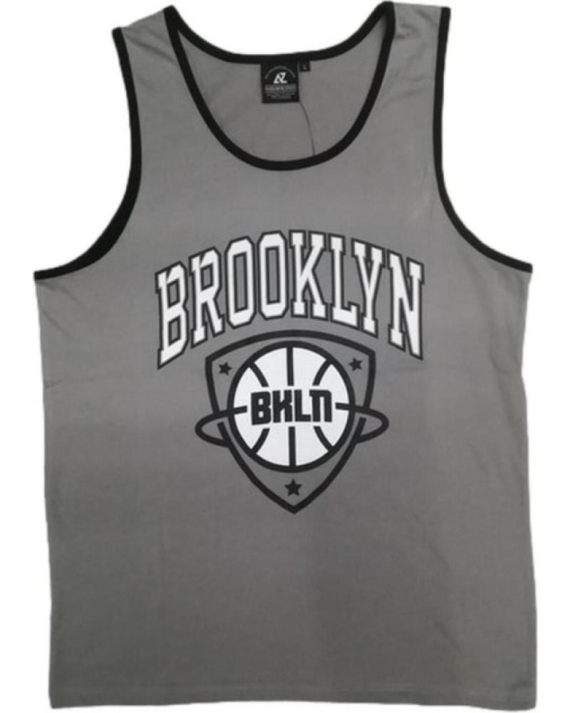 AREA ZERO BROOKLYN TANK TOP GRAU GRIS