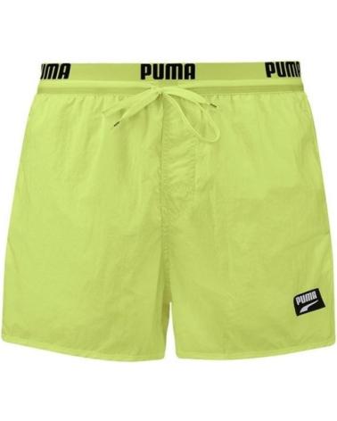 PUMA CALÇÃO DE BANHO TRACK AMARELO CLARO AMARILLO CLARO