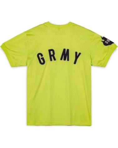 CAMISETA GRIMEY CLOVEN TONGUES MESH FLUOR LIME VERDE