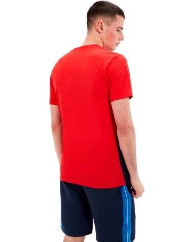 ELLESSE T-SHIRT TRICOLORE MORBILA ROUGE ROJO