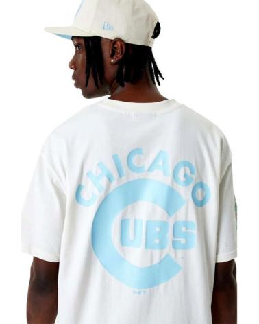 CAMISETA NEW ERA CHICAGO CUBS MLB PASTEL OS BRANCA DE MANGA CURTA BLANCO