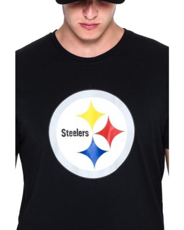 T-SHIRT NOIR NEW ERA PITTSBURG STEELERS TEAM LOGO NEGRO