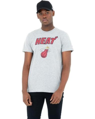 T-SHIRT GRIS NEW ERA MIAMI HEAT TEAM LOGO GRIS