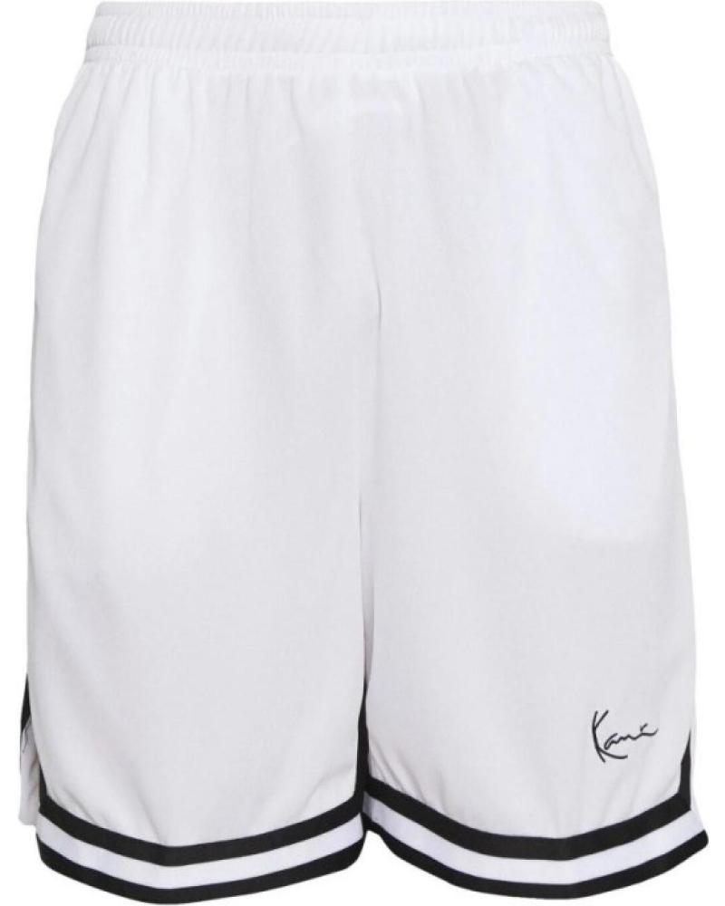 KARL KANI BERMUDA SMALL SIGNATURE MESH BLANCO BLANCO