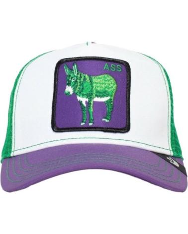 BONÉ TRUCKER GOORIN BROS THE DONKEY BURRO BRANCO - COLEÇÃO ANIMAL FARM BLANCO