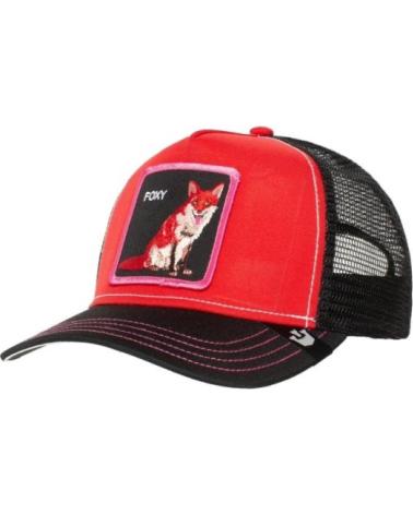 CAPPELLINO TRUCKER GOORIN BROS THE FOX VOLPE COLLEZIONE ANIMAL FARM ROSSO ROJO