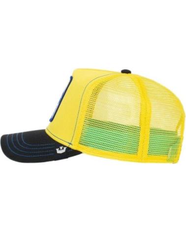 CAPPELLINO TRUCKER GOORIN BROS DOGGY TRIP GIALLO CON PATCH CANE AMARILLO