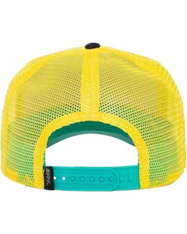 CAPPELLINO TRUCKER GOORIN BROS DOGGY TRIP GIALLO CON PATCH CANE AMARILLO