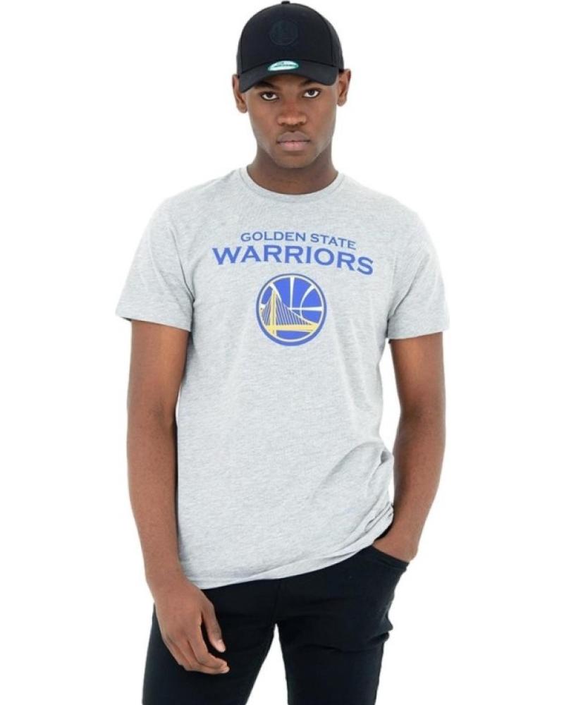 T-SHIRT NEW ERA GOLDEN STATE WARRIORS TEAM LOGO GRIS GRIS