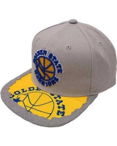 CAPPELLINO SNAPBACK MITCHELL & NESS GOLDEN STATE WARRIORS BRANDED NEON TROPICAL GRIGIO GRIS