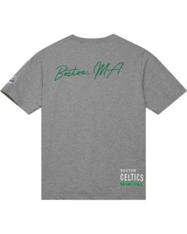 T-SHIRT MITCHELL & NESS BOSTON CELTICS CITY COLLECTION GRIS GRIS