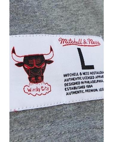 T-SHIRT MITCHELL & NESS CHICAGO BULLS CITY COLLECTION GRIS GRIS